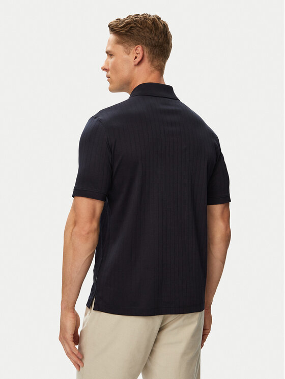 Bugatti Bugatti Polo 8150-15105E Azul marino Regular Fit