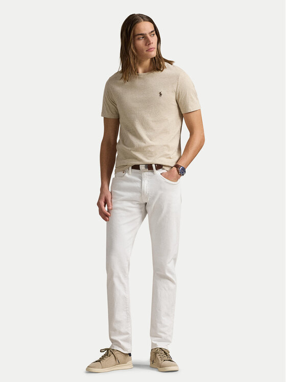 Polo Ralph Lauren Polo Ralph Lauren Póló 710671438203 Bézs Slim Fit