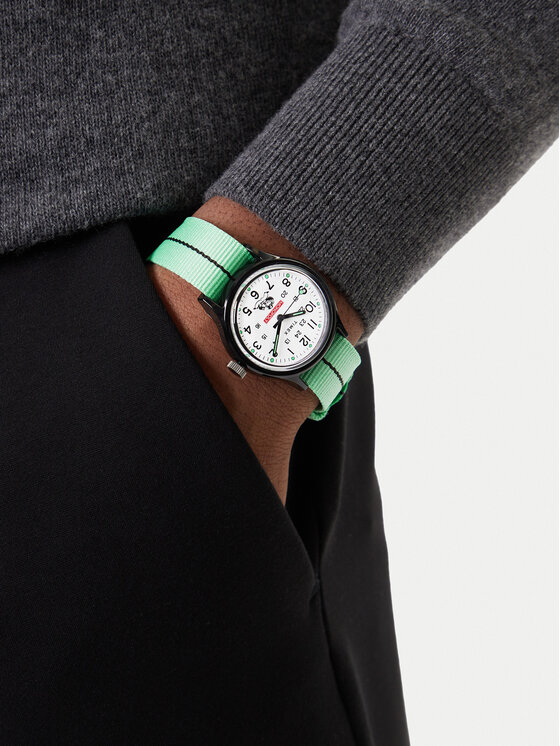 Timex Годинник Timex Lab Collab TW2Y47100 Зелений