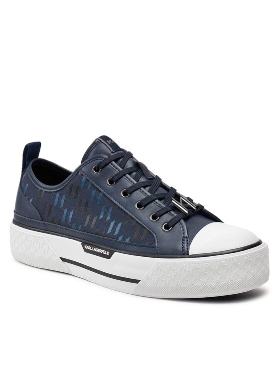 KARL LAGERFELD Trampki KARL LAGERFELD KL50424 Granatowy