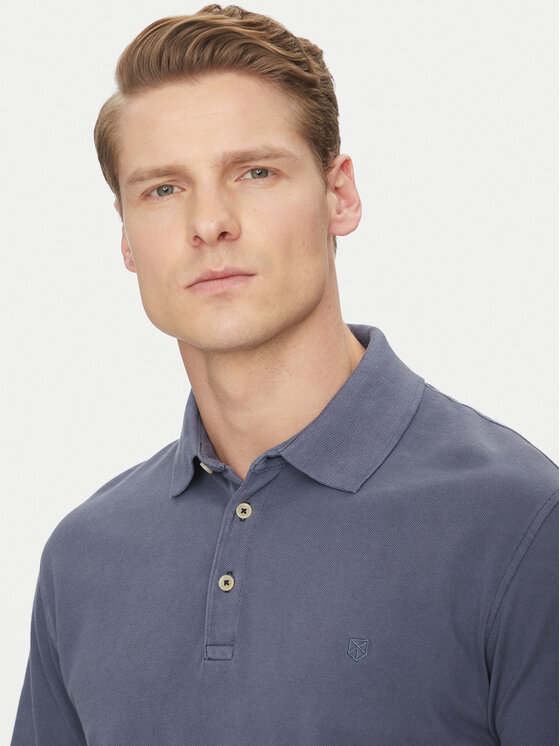 Jack & Jones Jack & Jones Pólóing William 12257315 Kék Regular Fit