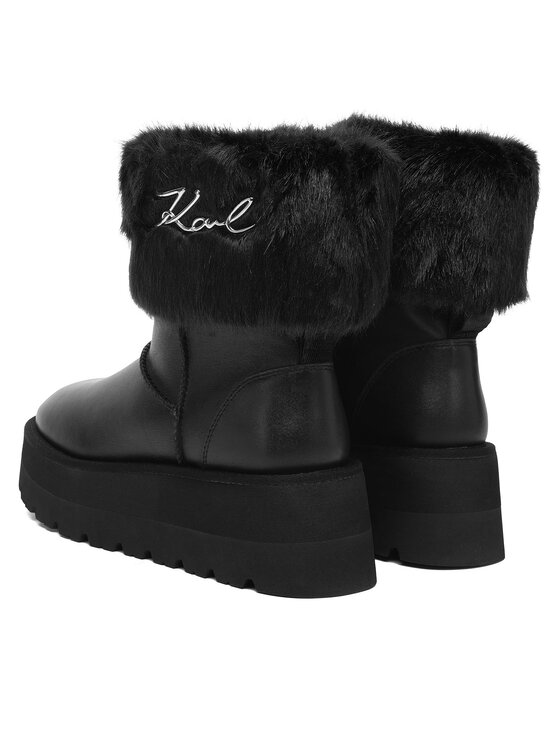 KARL LAGERFELD Snehule KARL LAGERFELD KL48655 Čierna