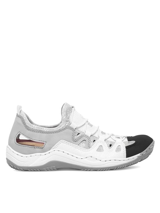 Rieker Sneakersy Rieker L0539-80 Biały