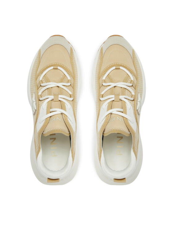 PINKO Sneakersy PINKO Ariel 15 SS0065T030 Beżowy