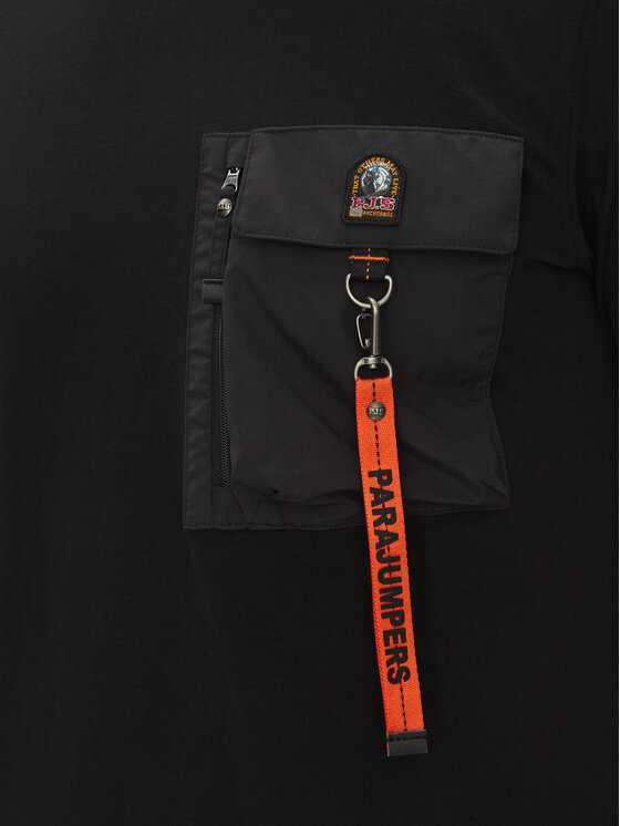 Parajumpers Parajumpers T-Shirt Mojave 25SMPMTSRE07 Μαύρο Regular Fit