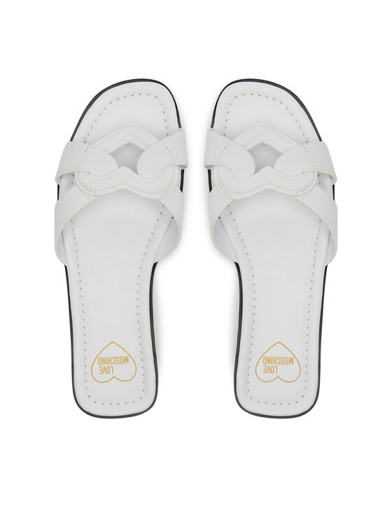 LOVE MOSCHINO Шльопанці LOVE MOSCHINO JA28092G1MIA0100 Білий