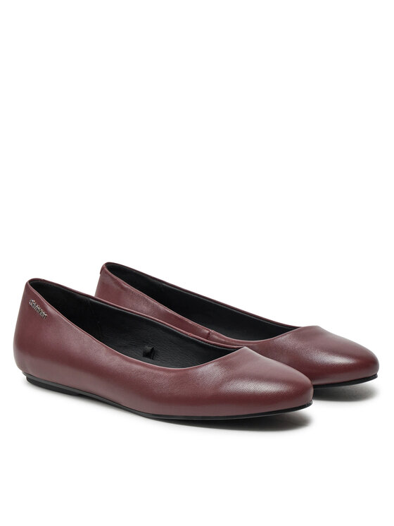 Calvin Klein Balerīnas Calvin Klein Round Ballerina HW0HW00618 Violets