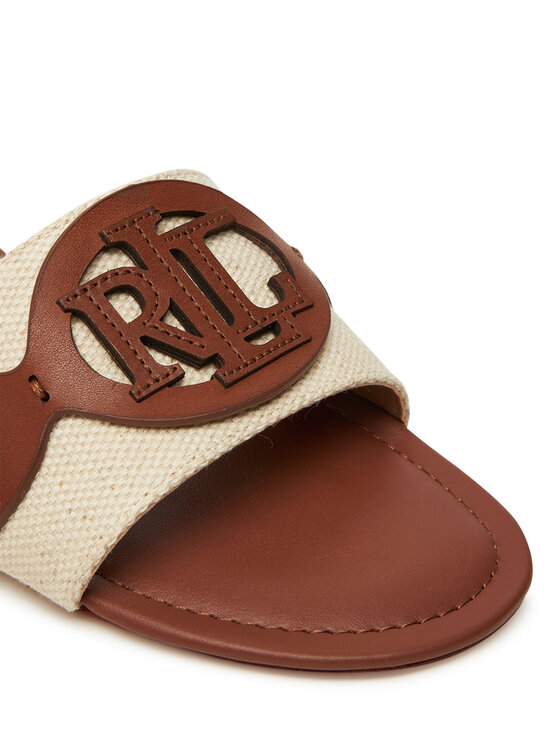 LAUREN RALPH LAUREN Παντόφλες LAUREN RALPH LAUREN Alegra 802826823001 Μπεζ