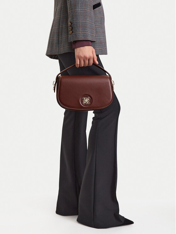 Nine West Τσάντα Nine West CEO-VELVET LANE-LDA9340 Σκούρο καφέ