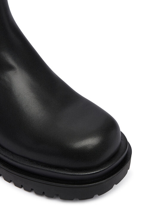 Just Cavalli Kotníková obuv s elastickým prvkem Just Cavalli 79RA3S96 ZSD74 Černá