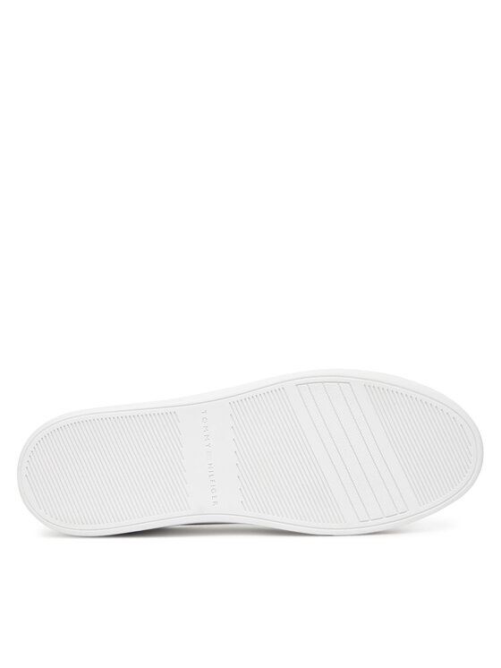 Tommy Hilfiger Sneakers Tommy Hilfiger Essential Platform Court Sneaker FW0FW08756 Alb