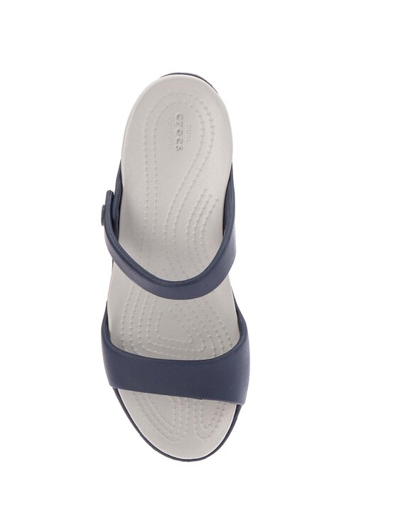Crocs Natikači Crocs Cleo V 204268 Mornarsko modra