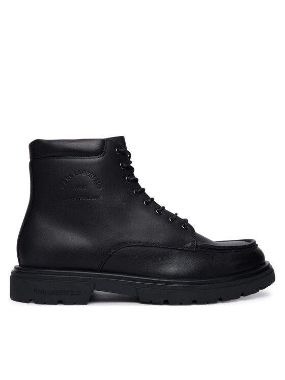 KARL LAGERFELD Bakancs KARL LAGERFELD Koby Lug KL11846 Fekete