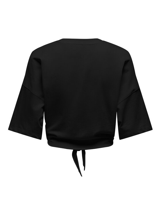 ONLY ONLY Футболка Serena 15343356 Чорний Regular Fit