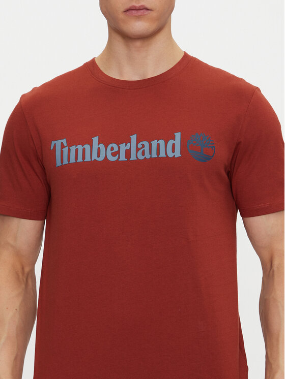 Timberland Timberland Футболка TB0A5UPQ Червоний Regular Fit