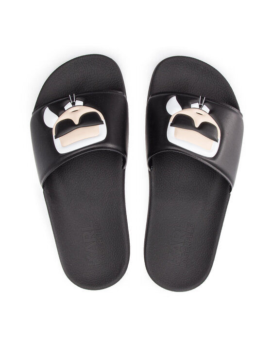 KARL LAGERFELD Klapki KARL LAGERFELD KL80905 Czarny