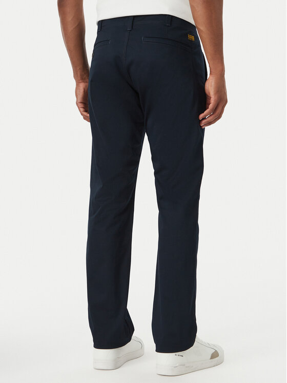 G-STAR G-Star Raw Chinos kelnes Mosa D25547 5126 Tamsiai mėlyna Straight Fit