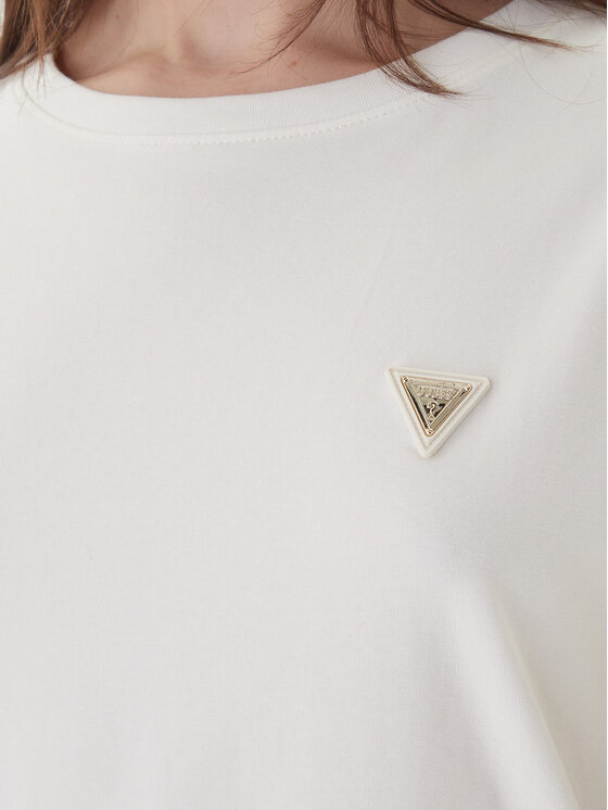 Guess Guess Футболка V4YI09 J1314 Écru Oversize