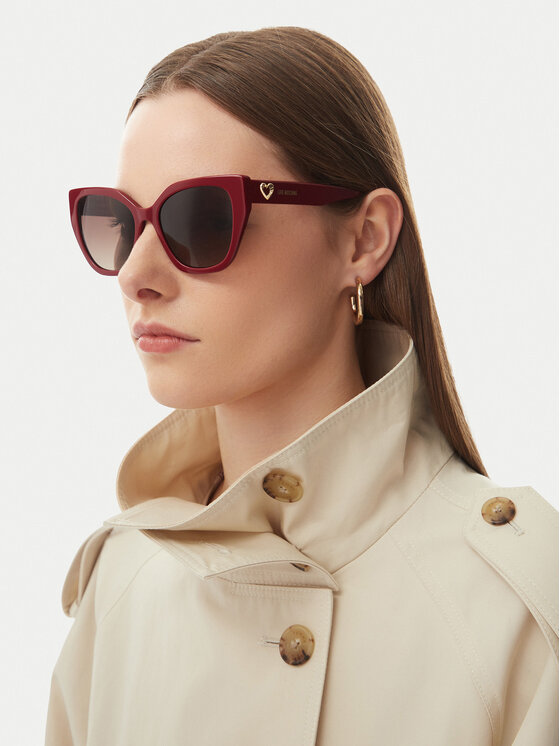 LOVE MOSCHINO Сонцезахисні окуляри LOVE MOSCHINO MOL098/S 208534 Червоний