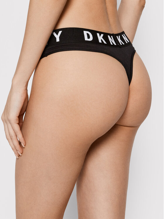 DKNY DKNY Стрінги DK4529 Чорний