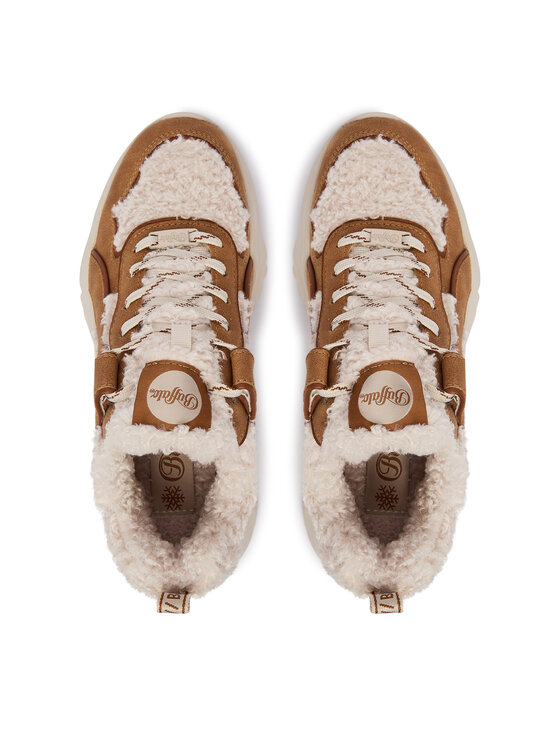 Buffalo Sneakersy Buffalo Bliss Warm 18349 Brązowy
