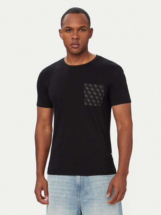 Guess Guess Camiseta F6GI12 K6XN4 Negro Regular Fit