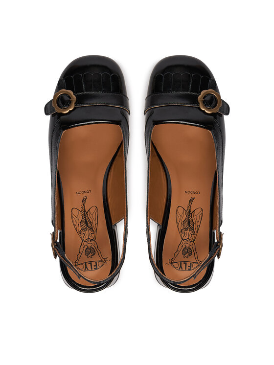 Fly London Туфлі Fly London Celyfly P145461 Чорний
