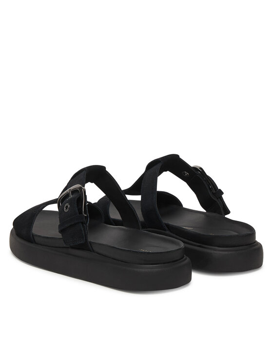Clarks Шльопанці Clarks Aristella West 26185813 Чорний