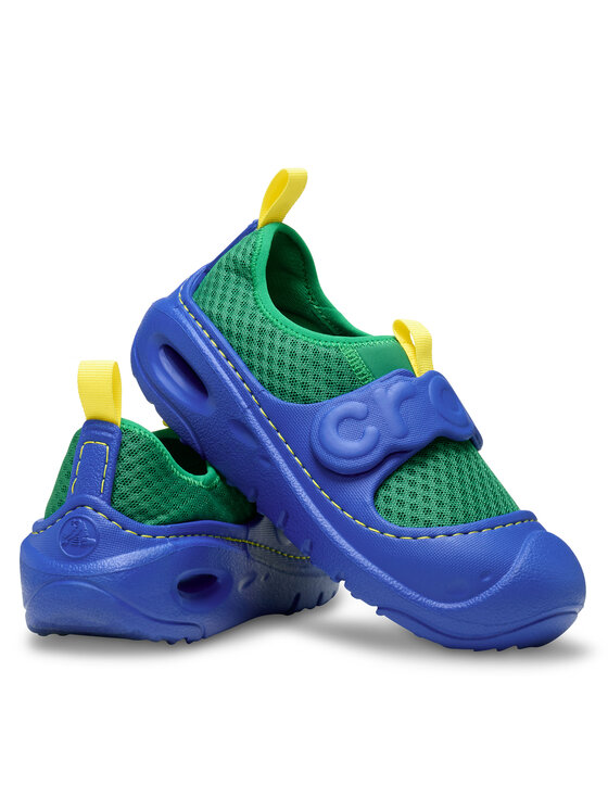 Crocs Półbuty Crocs Swiftwater Splash 210619 Zielony