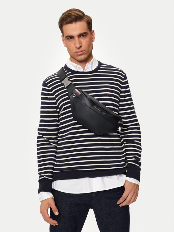 Tommy Hilfiger Torbica oko struka﻿ Tommy Hilfiger AM0AM12721 Crna