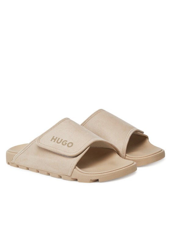 HUGO Şlapi HUGO Evander 50548704 Bej