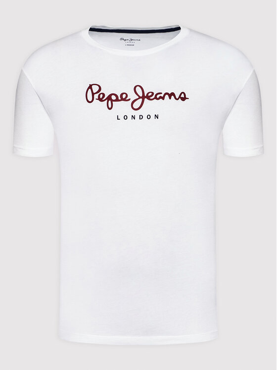 Pepe Jeans Pepe Jeans Футболка Eggo PM508208 Білий Regular Fit