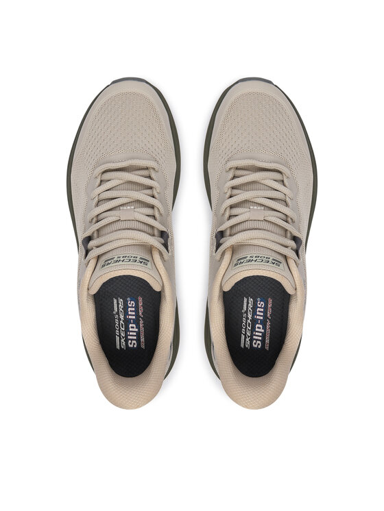 Skechers Sneakersy Skechers Bobs Skillz 118431/NTOL Kremowy