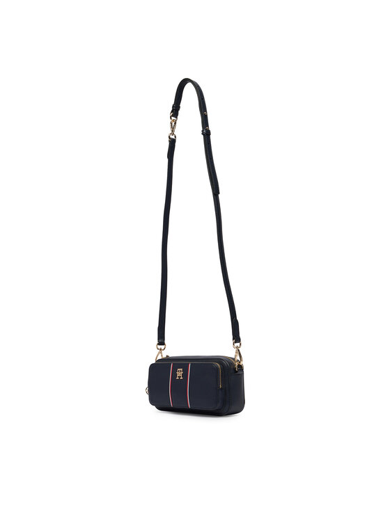 Tommy Hilfiger Soma Tommy Hilfiger Th Daily Camera Bag Corp AW0AW18640 Tumši zils