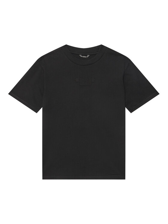 Guess Guess T-shirt L5RI36 K8HM4 Crna Regular Fit