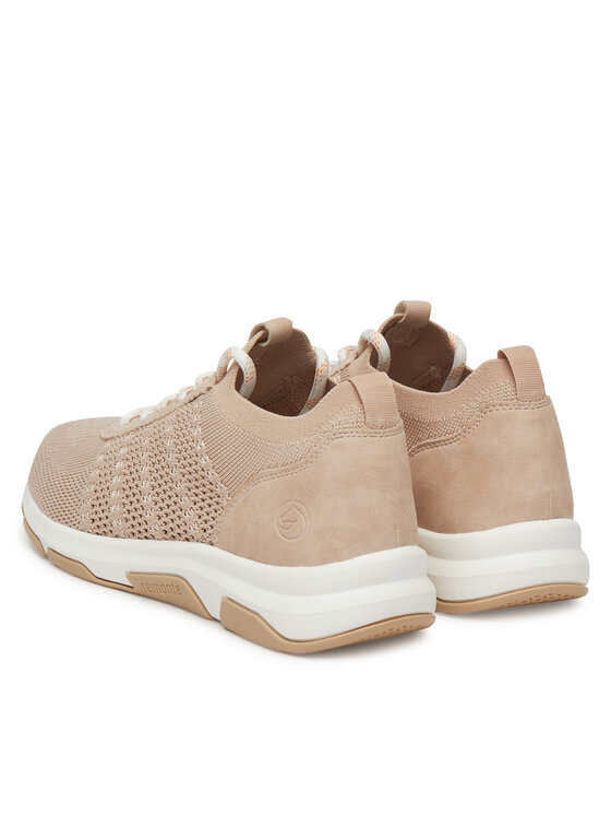 Remonte Sneakersy Remonte D1S05-31 Beżowy