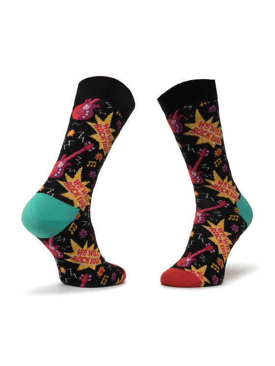 Happy Socks Довгі шкарпетки Happy Socks XQUE10-0100 Кольоровий