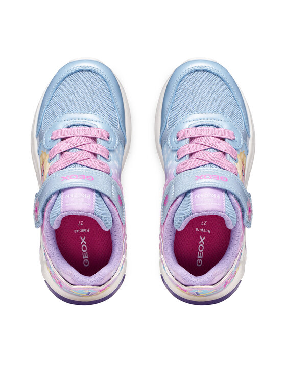Geox Sneakersy Geox J Fadinlight Girl J65M4C 0AN02 C8RM4 S Modrá