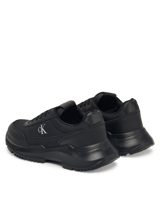 Calvin Klein Snīkeri Calvin Klein Low Cut Lace Up V3A9-83105-1695 S Melns