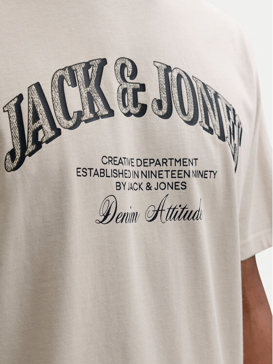 Jack & Jones Jack & Jones Camiseta Denver 12291213 Gris Relaxed Fit