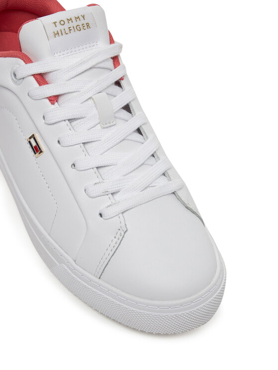 Tommy Hilfiger Sneakers Tommy Hilfiger Sporty Sneaker FW0FW08899 Bianco