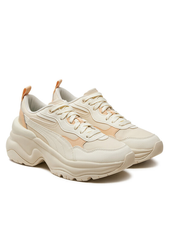 Puma Sneakersy Puma Cilia Wedge 393915 11 Béžová