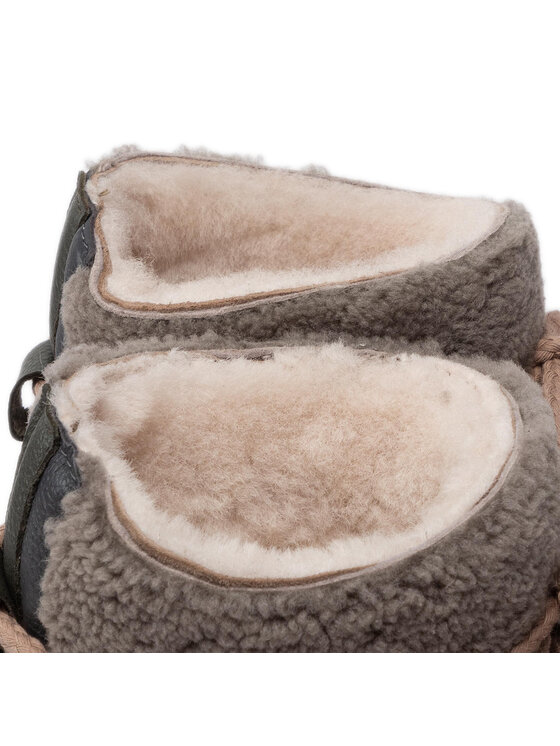 Inuikii Čizme za snijeg Inuikii Curly Rock 70102-076 Zelena