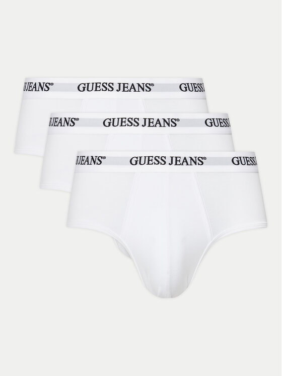 Guess Jeans Guess Jeans Apatinių šortų komplektas M4BZ43 K6YW1 Balta