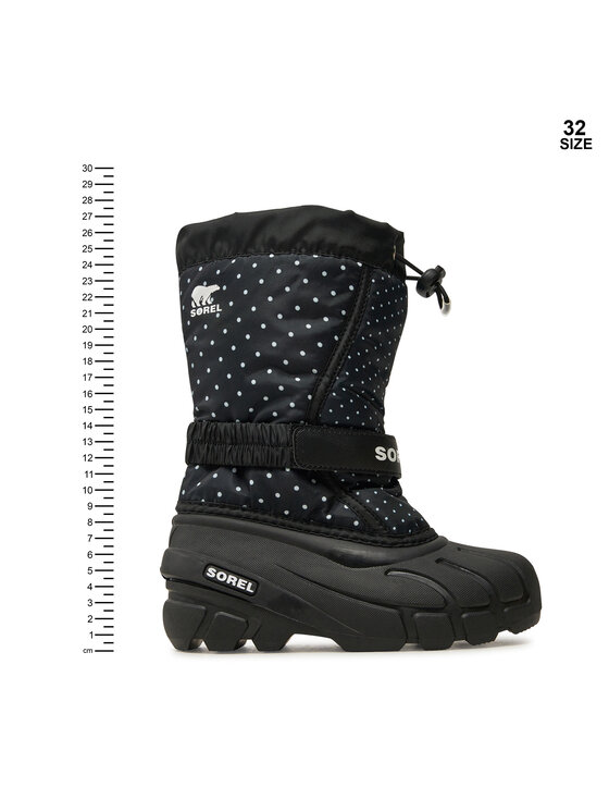 Sorel Stivali da neve Sorel Flurry™ Print 2114091010 Nero