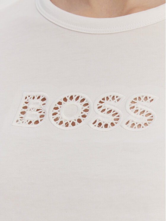 BOSS BOSS Camiseta Eventsa11 50562055 Blanco Slim Fit