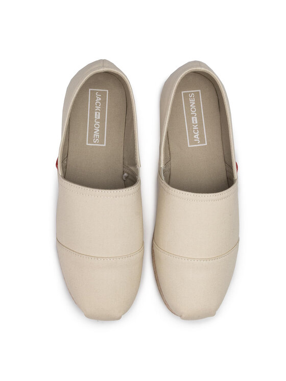 Jack & Jones Espadryle Jack & Jones Jfwespadrille Canvas SS Marshmallow 12150539 Beżowy
