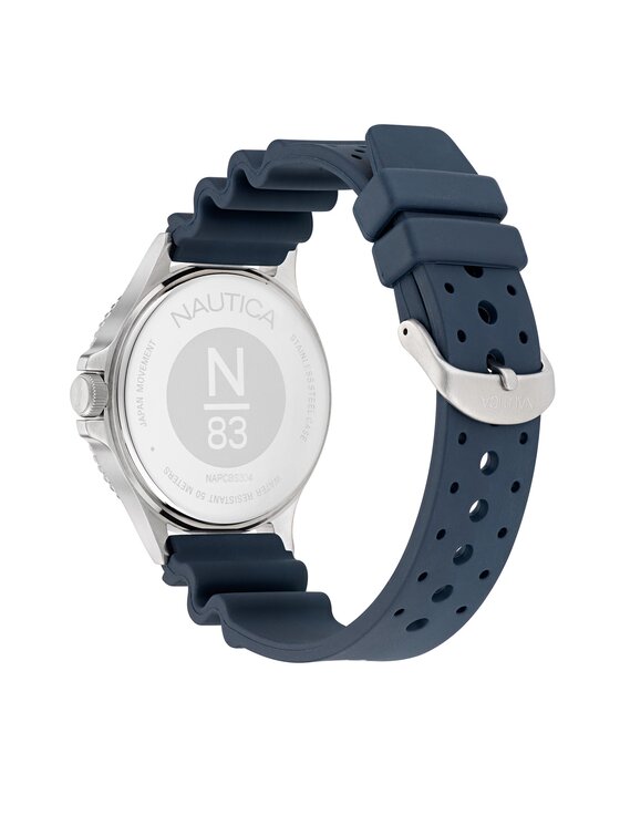 Nautica Laikrodis Nautica NAPCBS304 Sidabrinė