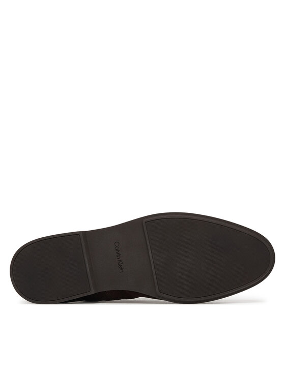 Calvin Klein Pantofi Calvin Klein Low Prof Derby Su HM0HM02232 Maro