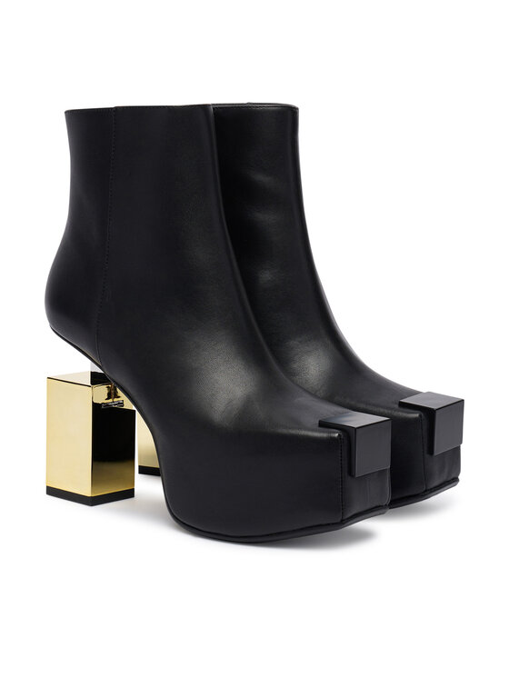 United Nude Ботильйони United Nude Cubist Bootie 109430116 Чорний